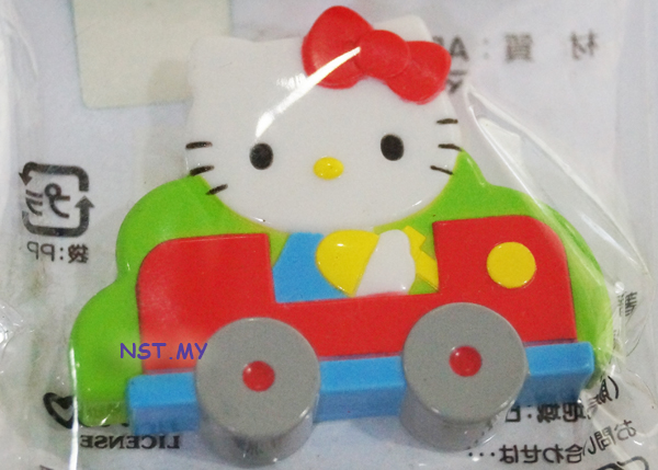 Hello Kitty n Car Magnet - Click Image to Close
